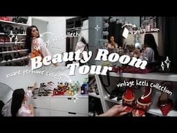 TOUR A SUPER COOL BEAUTY ROOM WITH ME (it’s mine) | Vlogmas day 17♡