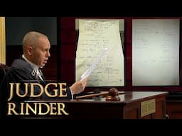 'What Record!?' Judge Rinder Scoffs At Claimant's Evidence & Catches Defendant Out | Judge Rinder