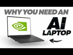 Why You Need an AI Laptop (as a developer)