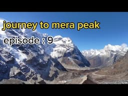 trekking from thangnak to share # mera peak