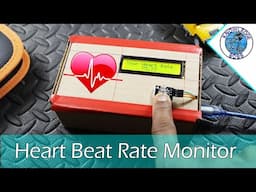 How to Make an Easy 💖 HEART BEAT Monitor at Home | DIY Heart Monitor | How to Make || Knowledge BOSS