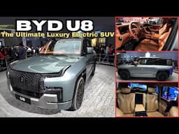 Guess the Price?? New Electric Car | BYD Yangwang U8 | 1197 HP FWD Luxury Hybrid Electric SUV |