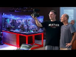 Julian Sprung shows me his REEF AQUARIUM + Natural Ocean water for my tank?