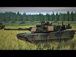 U.S. Search and Destroy Combined Arms Mission in this Tank Sim!