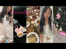 december diary 🎀 china shopping haul, new hair, christmas with love, heart to heart, 2025 ins & outs