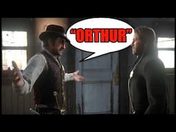 Every Time Dutch Says "Arthur" (Red Dead Redemption 2)