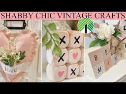 Dollar Tree (SHABBY CHIC) Vintage DIY Crafts