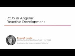 RxJS in Angular: Reactive Development Course Preview