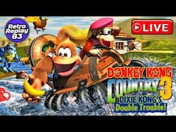 Donkey Kong Country 3 LIVE Stream