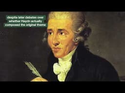 The Story of Brahms' Variations on a Theme of Joseph Haydn