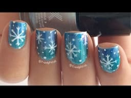 Winter Snowflake Nail Art Design | Formula X