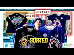 Comprando Jerseys retros de CRUZ AZUL 97/98 y CLUB AMÉRICA 98/99 BESTZV1 (SORTEO)