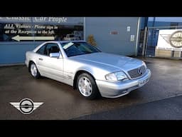 1998 MERCEDES SL 320 AUTO | MATHEWSONS CLASSIC CARS | AUCTION: 5, 6 & 7 FEBRUARY 2025