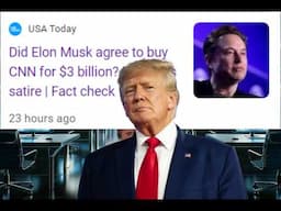 Did Elon Musk Buy CNN? Trump, Obama, Biden react to wild reports.