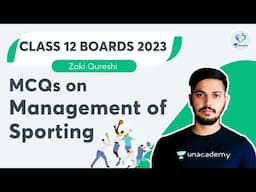 MCQs on Management of Sporting Events | Unit-1 | Class 12 Boards 2023 | Zaki Qureshi