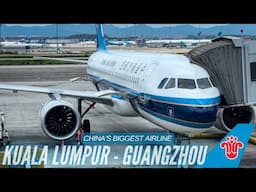 China Southern A320neo | Kuala Lumpur to Guangzhou | China Southern Economy Class | Trip Report