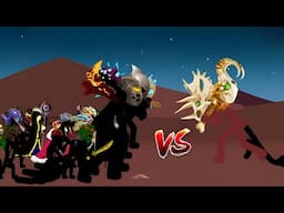 United Tribes Pummeler Vs All Units | Stick War Legacy