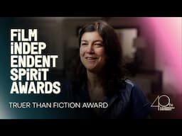 Rachel Elizabeth Seed (A PHOTOGRAPHIC MEMORY) Wins the Truer Than Fiction Award | 2025 Spirit Awards