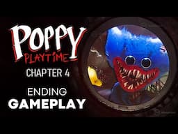 POPPY PLAYTIME Chapter 4 🌹 ENDING  - HUGGY WUGGY is BACK (Full Game)