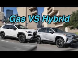 Toyota RAV4 Hybrid VS Gas! Which One Is REALLY Cheaper And Better To Buy?