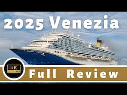 2025 - Carnival Venezia Review and Ship Tour - 4K HD