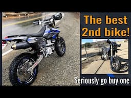 Suzuki DRZ 400 supermoto is the the perfect 2nd motorcycle! | Owners Review | DRZ400sm Review