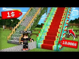 1$ vs 1000$ Staircase challenge in Minecraft