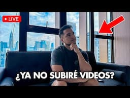 ¿POR QUÉ NO HE SUBIDO VIDEOS?