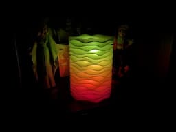 Unique Wave Designed Night Light