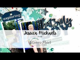 That’s My Boy Mixed Media Scrapbook Layout | ​⁠ @jessicaemichaels