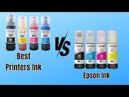 Regular Ink Vs Third Party Ink [Test] - Epson Eco Tank 502 & 522 - Which One Is Better?