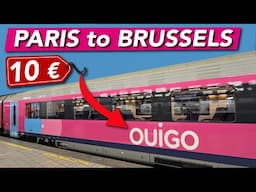 The NEW OUIGO - Paris to Brussels for 10€