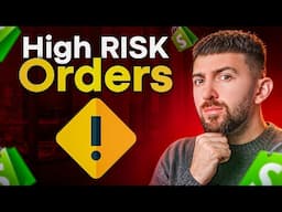 How to Deal With High Risk Orders on Shopify