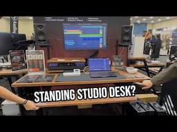 Wavebone Standing Studio Desk, Cooler Master Immersive Drum Throne and MORE! (NAMM 2025)