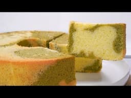 Lemon Matcha Chiffon Cake Recipe | Tasty Tamerry