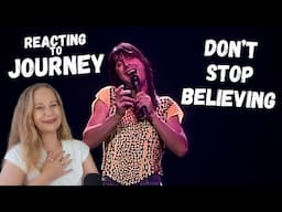 I reacted to JOURNEY's 1981 Escape Tour DON'T STOP BELIEVING