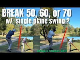 Can we break 50, 60, or 70 with a single plane swing?