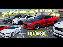 S550 LOW MOUNT TWIN TURBO KIT BATTLE!! On3 vs LPF vs Hellhorse Performance +MEXICO BATTLE