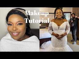 Bridal makeup | 2022 makeup hacks | Beginners makeup tutorial | LERATO SIMELANE