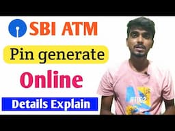 sbi debit card pin generation online | Sbi atm pin kaise banaye mobile se |