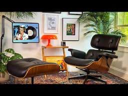 I Built a RETRO Lounge in my MODERN Home Office