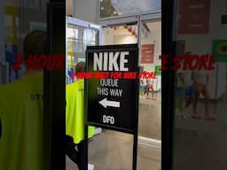 2 Hour Wait for NIKE DFO MELBOURNE #shortvideo #melbourne #fypシ゚ #keşfet #shorts #nike #fyp#short