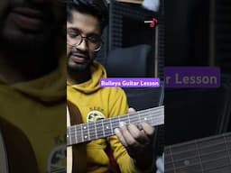 Bulleya Guitar Lesson Ae Dil Hai Mushkil | Guitar Intro #shorts