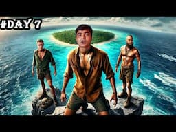 विदेशियों ने हमे फसा दिया 7 Days Survival Challenge On Island