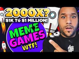 🔥 OMG! 2000X? POTENTIAL CRYPTO!! - $1K Turns To $2,000,000! (BE MEGA QUICK!) 🚀🚀