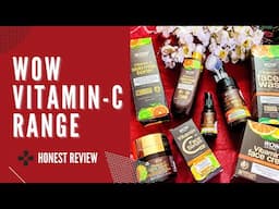 WOW Skin Science Vitamin C Range | Demo & Review | Nighttime Skincare Routine India | SonaMeraki