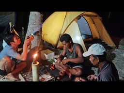 Pulau Angker diganggu Mahluk Halus, Mancing malam ikan hasil pancing berlimpah