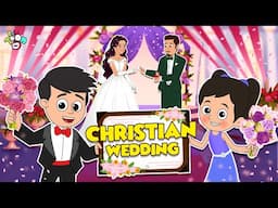 गट्टू चिंकी और Christian Wedding | Moral Story | Cartoon Video  | PunToon Kids Hindi