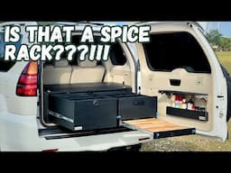 Lexus GX 470 Drawer System with a Spice Rack??!!!