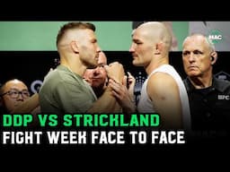 Does Sean Strickland have staph on arm!? Dricus Du Plessis vs. Sean Strickland Fight Week Face Off